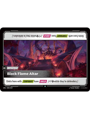 208/219 U Black Flame Altar