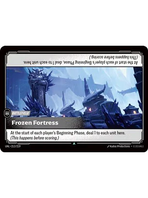 212/219 U Frozen Fortress