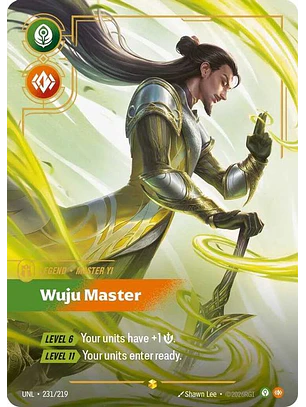 231/219 (Alternate Art) Master Yi - Wuju Master (Overnumbered)