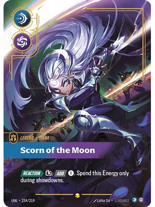 234/219 (Alternate Art) Diana - Scorn of the Moon (Overnumbered)