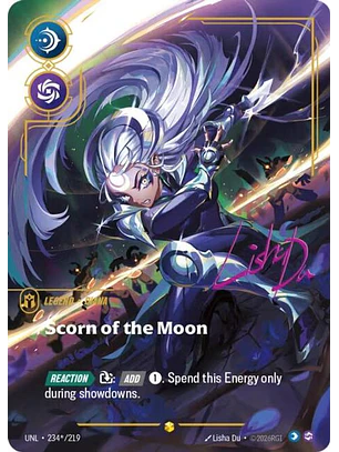 234*/219 (Alternate Art) Diana - Scorn of the Moon (Signature)