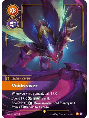 236/219 (Alternate Art) Kha'Zix - Voidreaver (Overnumbered)