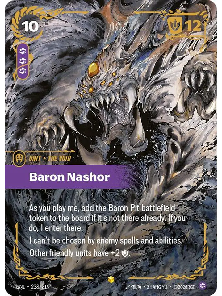 238/219 (Alternate Art) Baron Nashor (Ultimate) 1