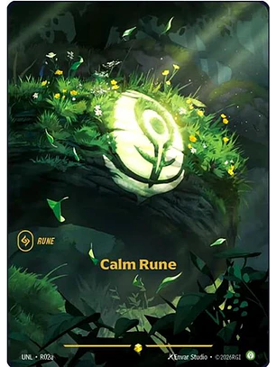R02 Showcase Calm Rune (R02a)