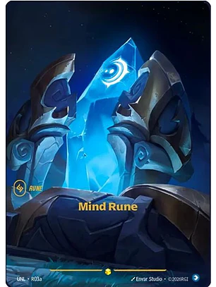 R03 Showcase Mind Rune (R03a)