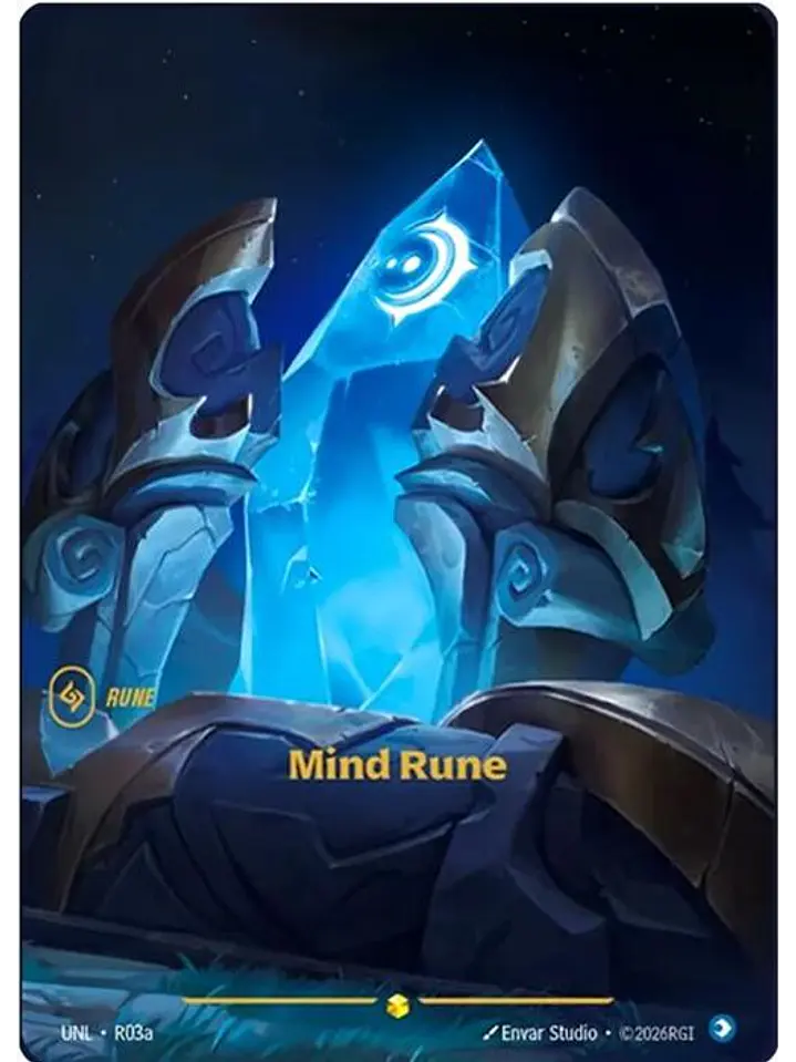 R03 Showcase Mind Rune (R03a) 1