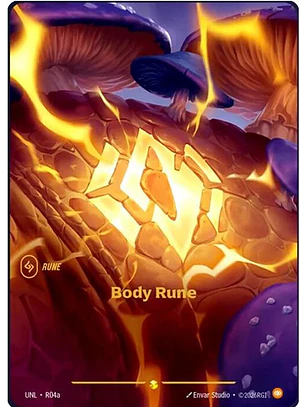 R04 Showcase Body Rune (R04a)