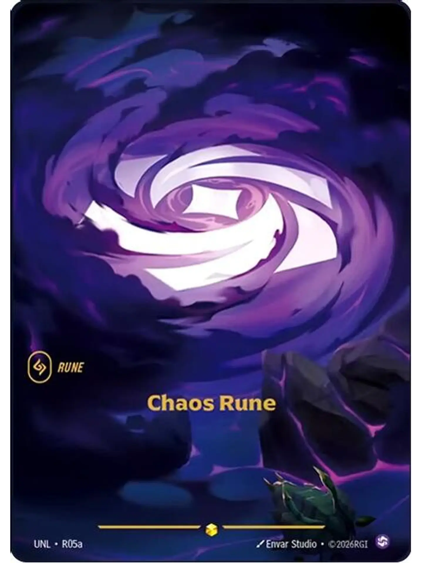 R05 Showcase Chaos Rune (R05a) 1