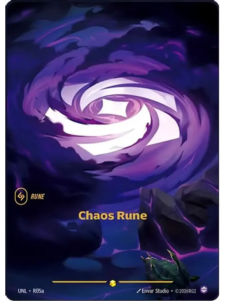 R05 Showcase Chaos Rune (R05a) 1