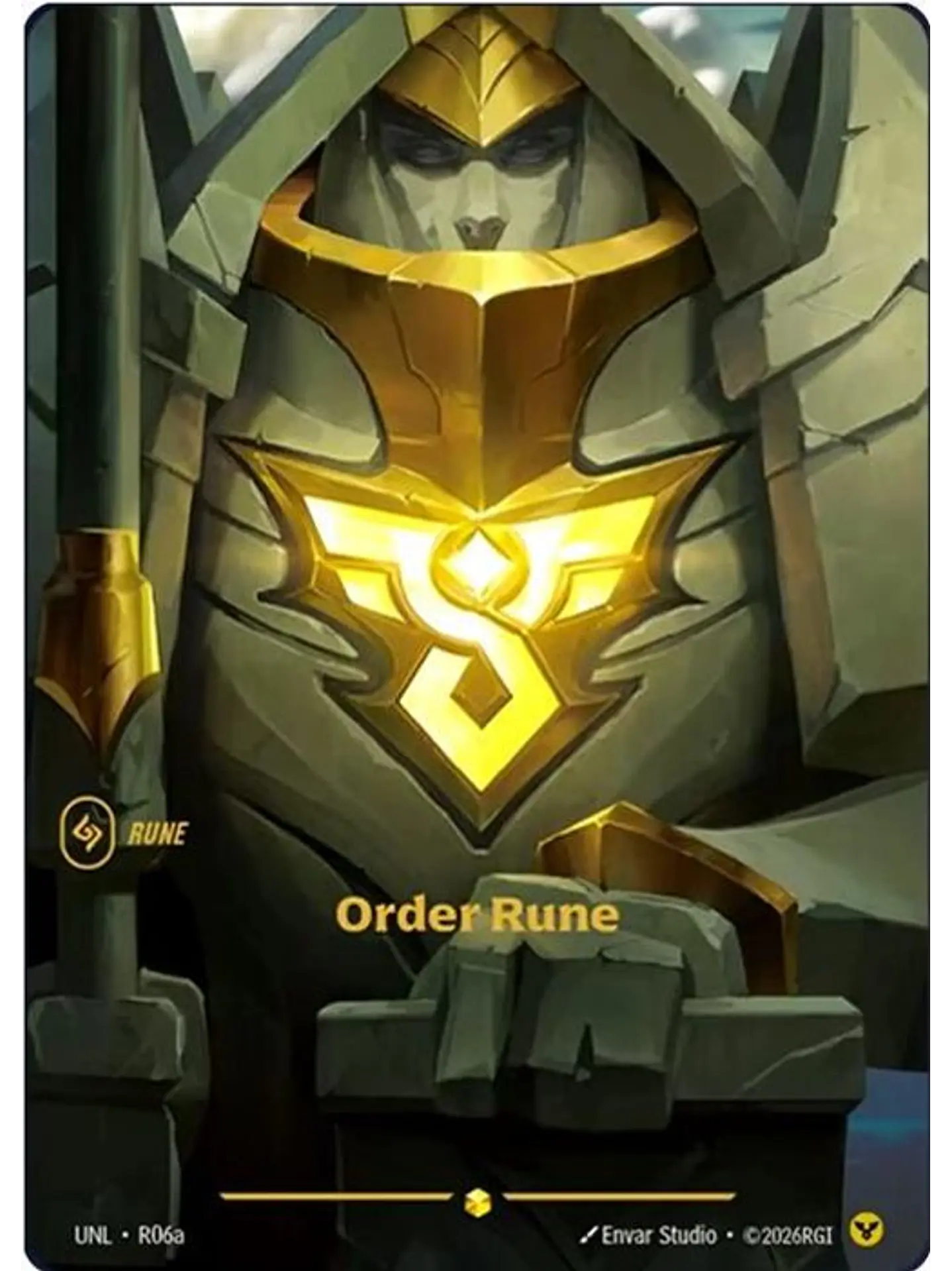 R06 Showcase Order Rune (R06a) 1