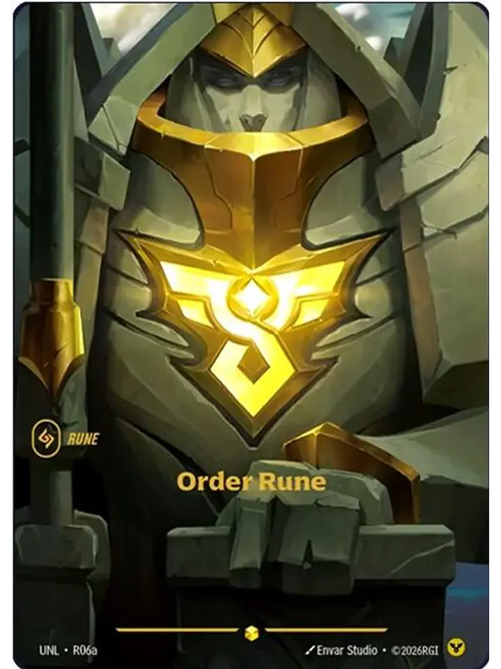 R06 Showcase Order Rune (R06a) 1