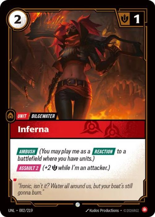 002/219 C Inferna (FOIL)