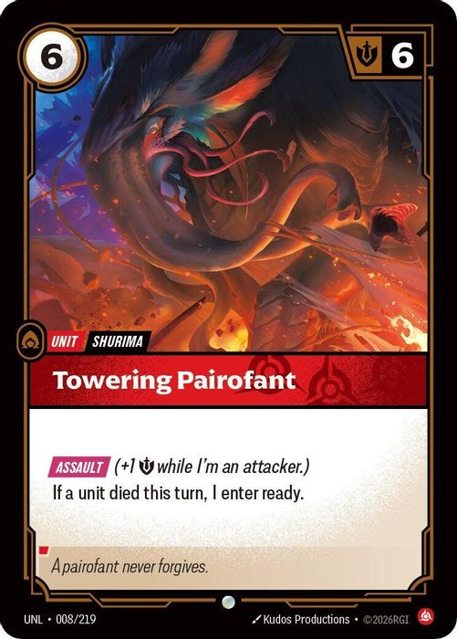 008/219 C Towering Pairofant (FOIL)