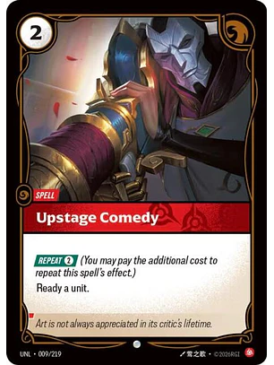009/219 C Upstage Comedy (FOIL)