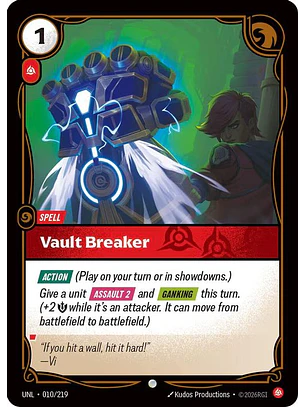 010/219 C Vault Breaker (FOIL)