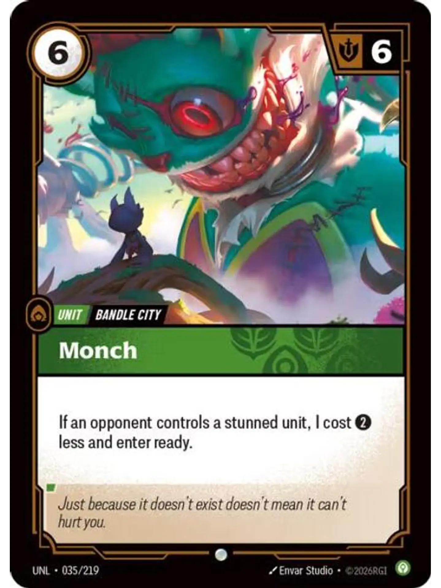 035/219 C Monch (FOIL) 1