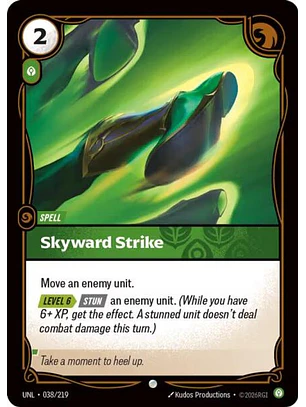 038/219 C Skyward Strike (FOIL)