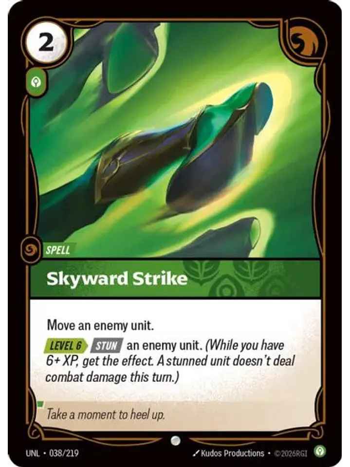 038/219 C Skyward Strike (FOIL) 1