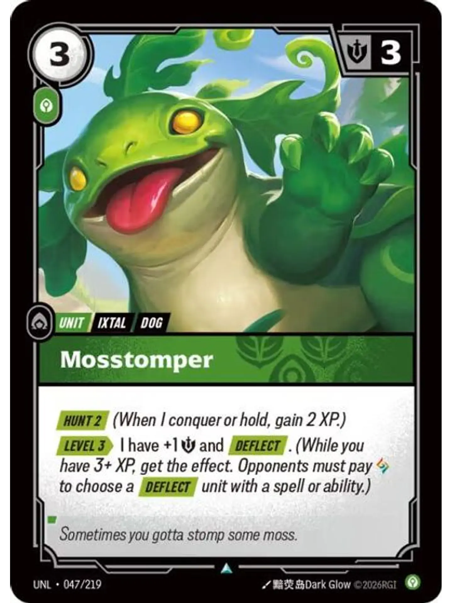 047/219 U Mosstomper (FOIL) 1