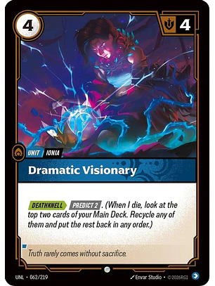 062/219 C Dramatic Visionary (FOIL)