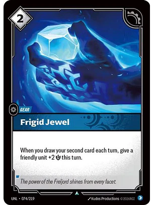 074/219 U Frigid Jewel (FOIL)