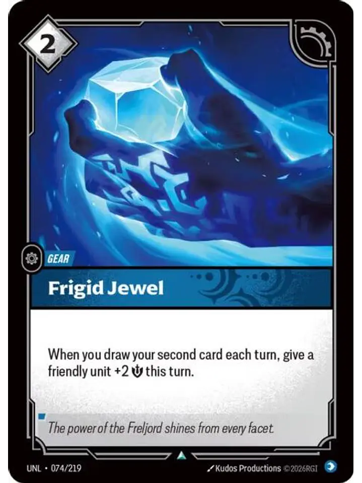 074/219 U Frigid Jewel (FOIL) 1