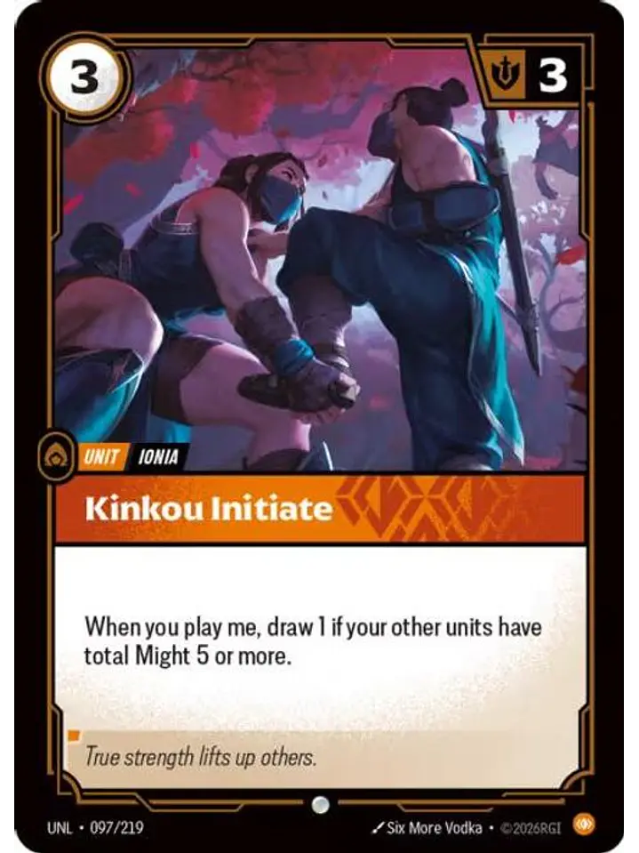 097/219 C Kinkou Initiate (FOIL) 1