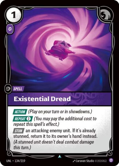 134/219 U Existential Dread (FOIL)
