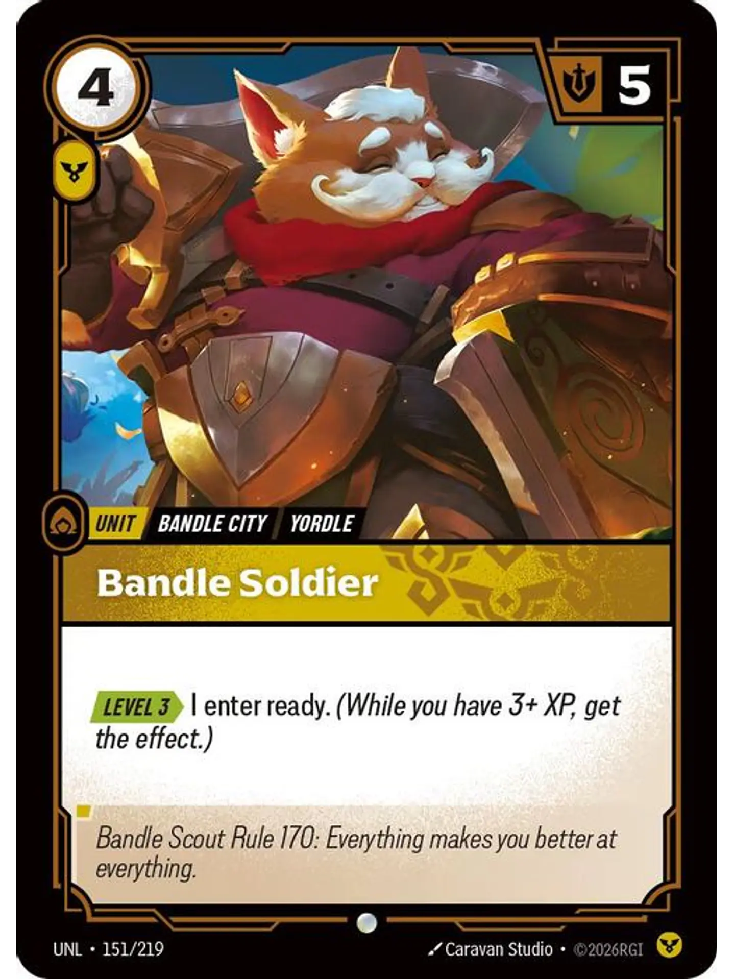 151/219 C Bandle Soldier (FOIL) 1