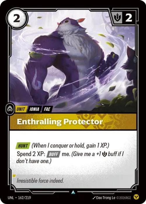 162/219 U Enthralling Protector (FOIL)