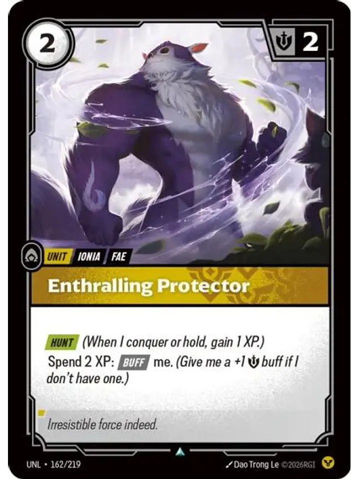162/219 U Enthralling Protector (FOIL) 1