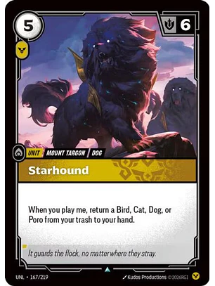 167/219 U Starhound (FOIL)