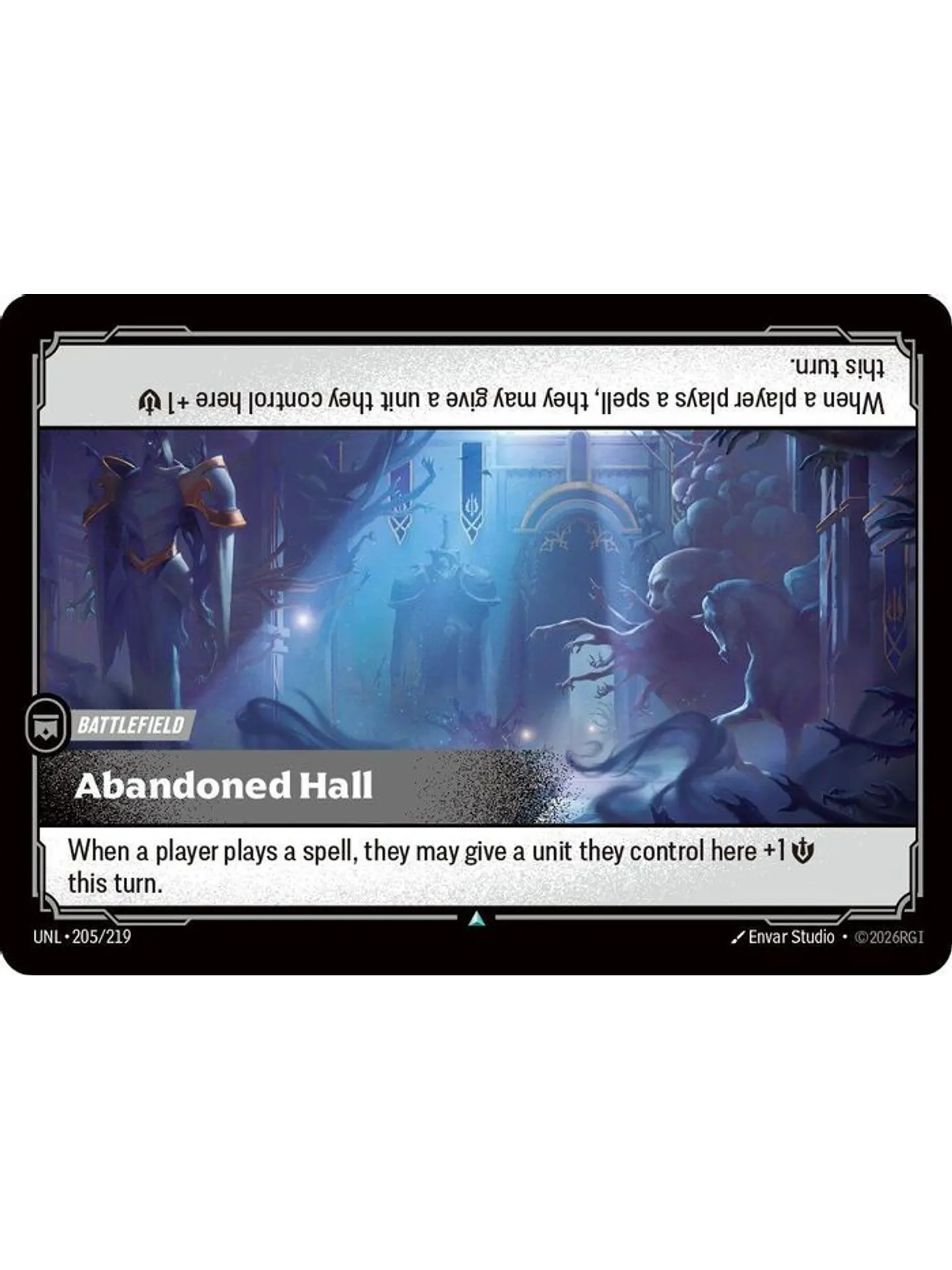 205/219 U Abandoned Hall (FOIL) 1