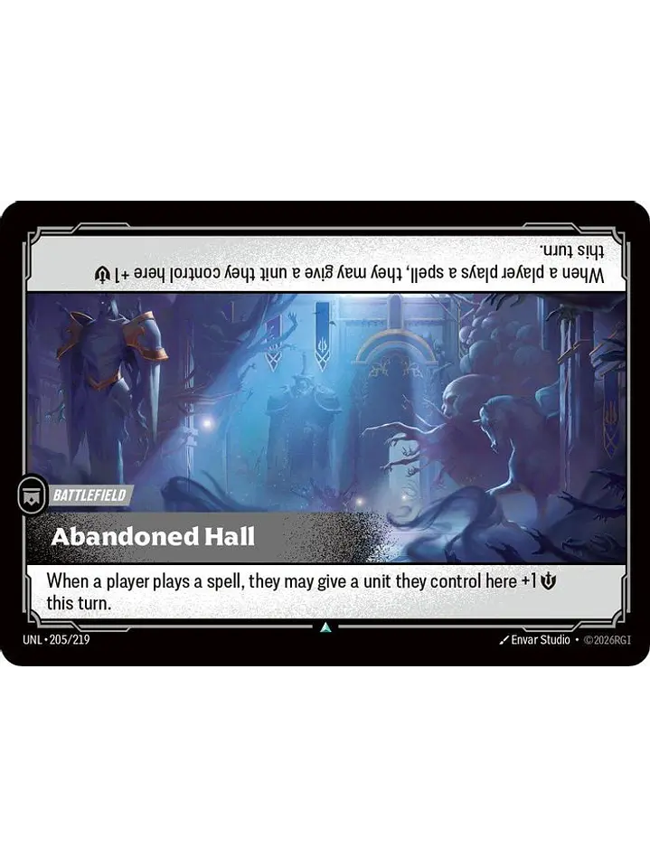 205/219 U Abandoned Hall (FOIL) 1