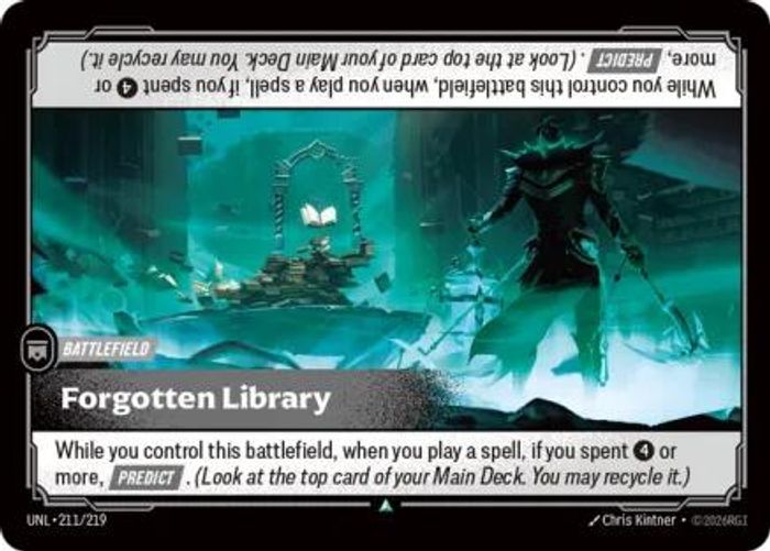 211/219 U Forgotten Library (FOIL)