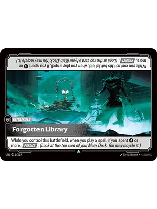 211/219 U Forgotten Library (FOIL)