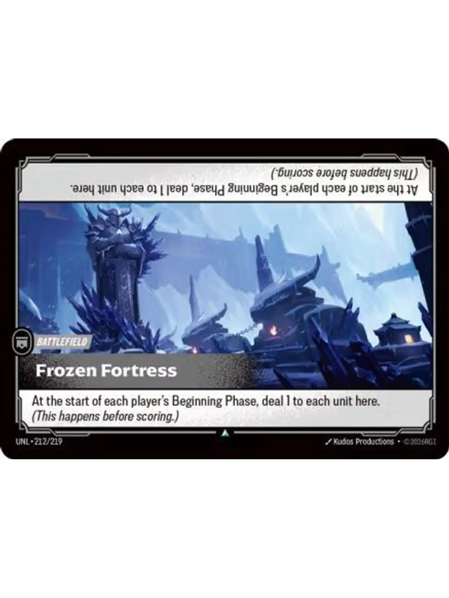 212/219 U Frozen Fortress (FOIL) 1