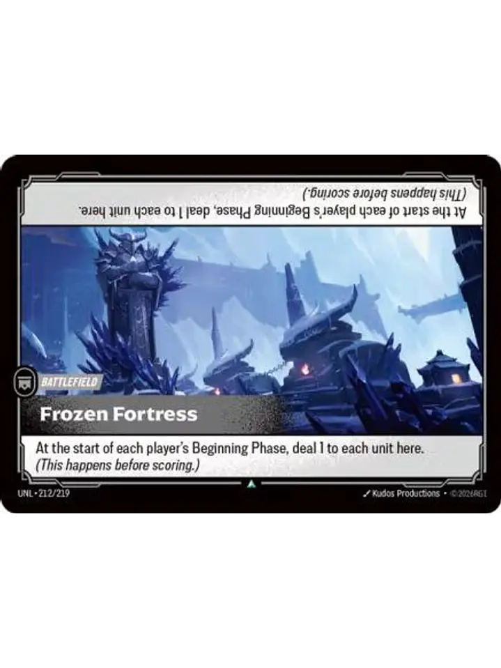 212/219 U Frozen Fortress (FOIL) 1