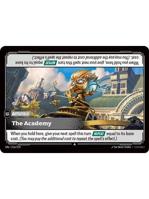 216/219 U The Academy (FOIL)