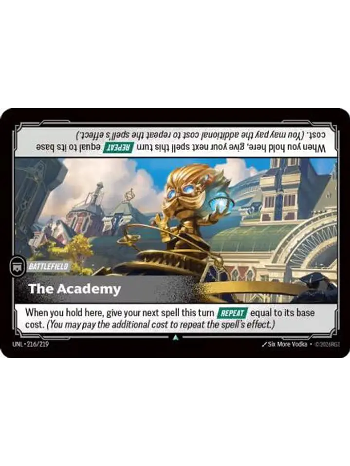 216/219 U The Academy (FOIL) 1