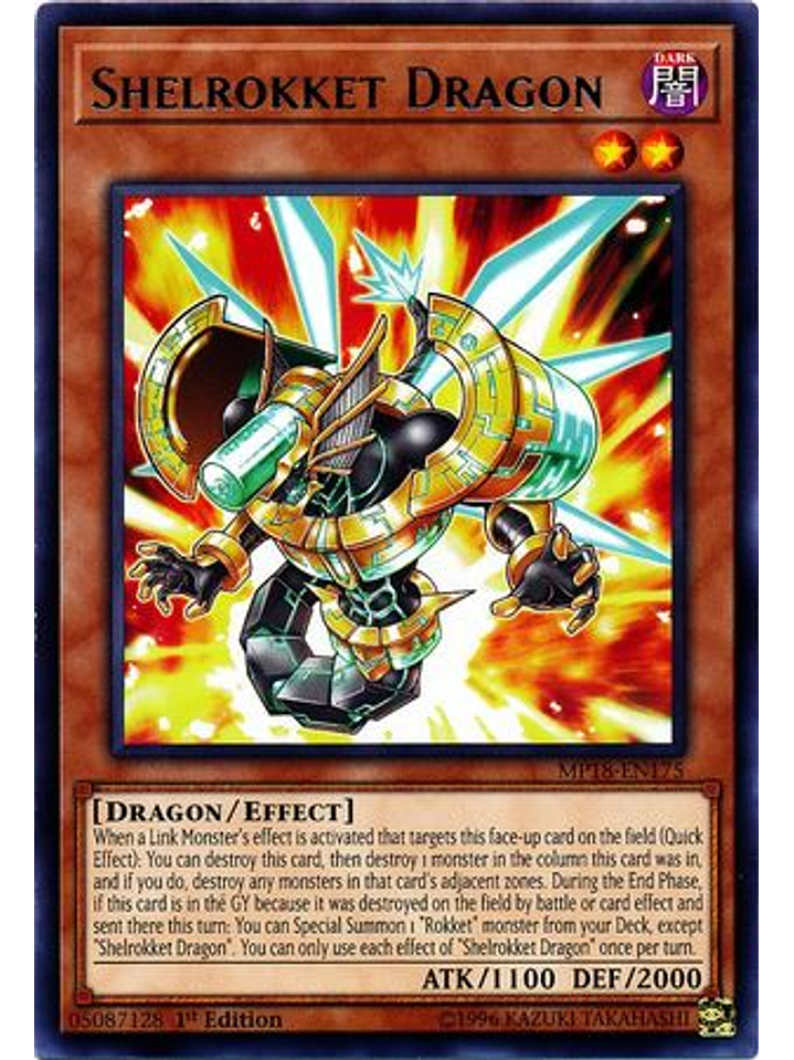 Shelrokket Dragon - Mp18-en175 - Rare 1st Edition 1