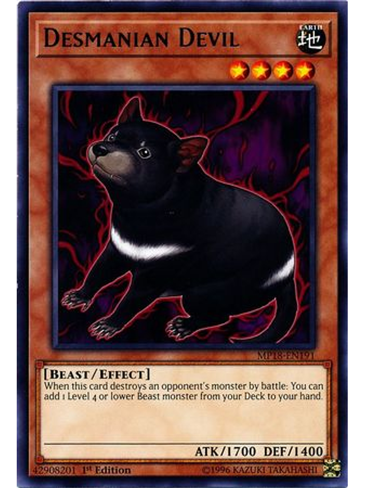 Desmanian Devil - MP18-EN191 - Rare 1st Edition 1