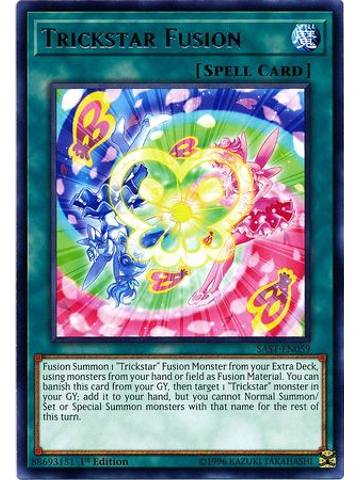 Trickstar Fusion - SAST-EN059 - Rare 1st Edition 1