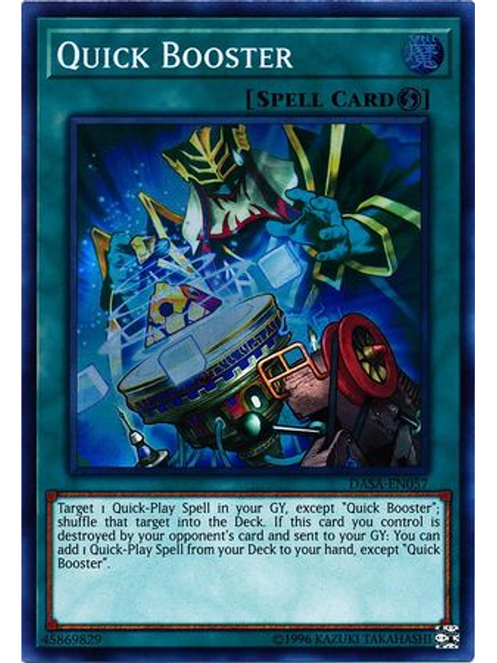 Quick Booster - DASA-EN057 - Super Rare Unlimited 1