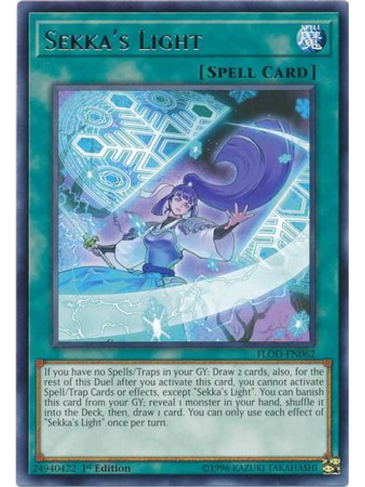 Sekka's Light - FLOD-EN062 - Rare 1st Edition 1