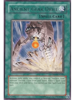 Ancient Gear Drill - DR04-EN160 - Rare