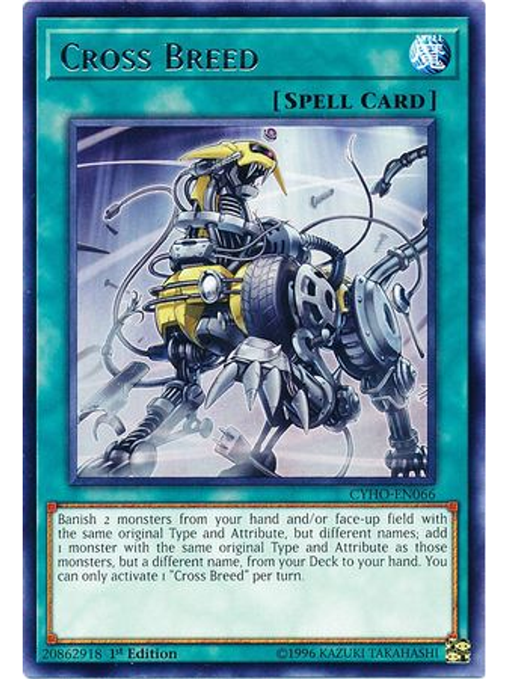Cross Breed - CYHO-EN066 - Rare 1st Edition 1