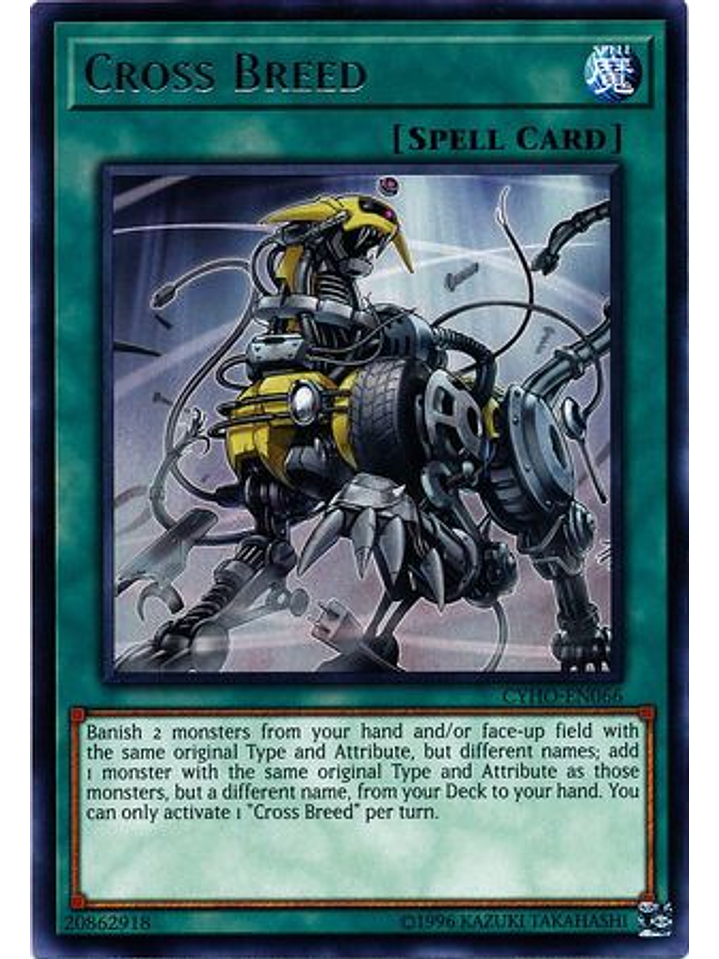 Cross Breed - CYHO-EN066 - Rare Unlimited 1