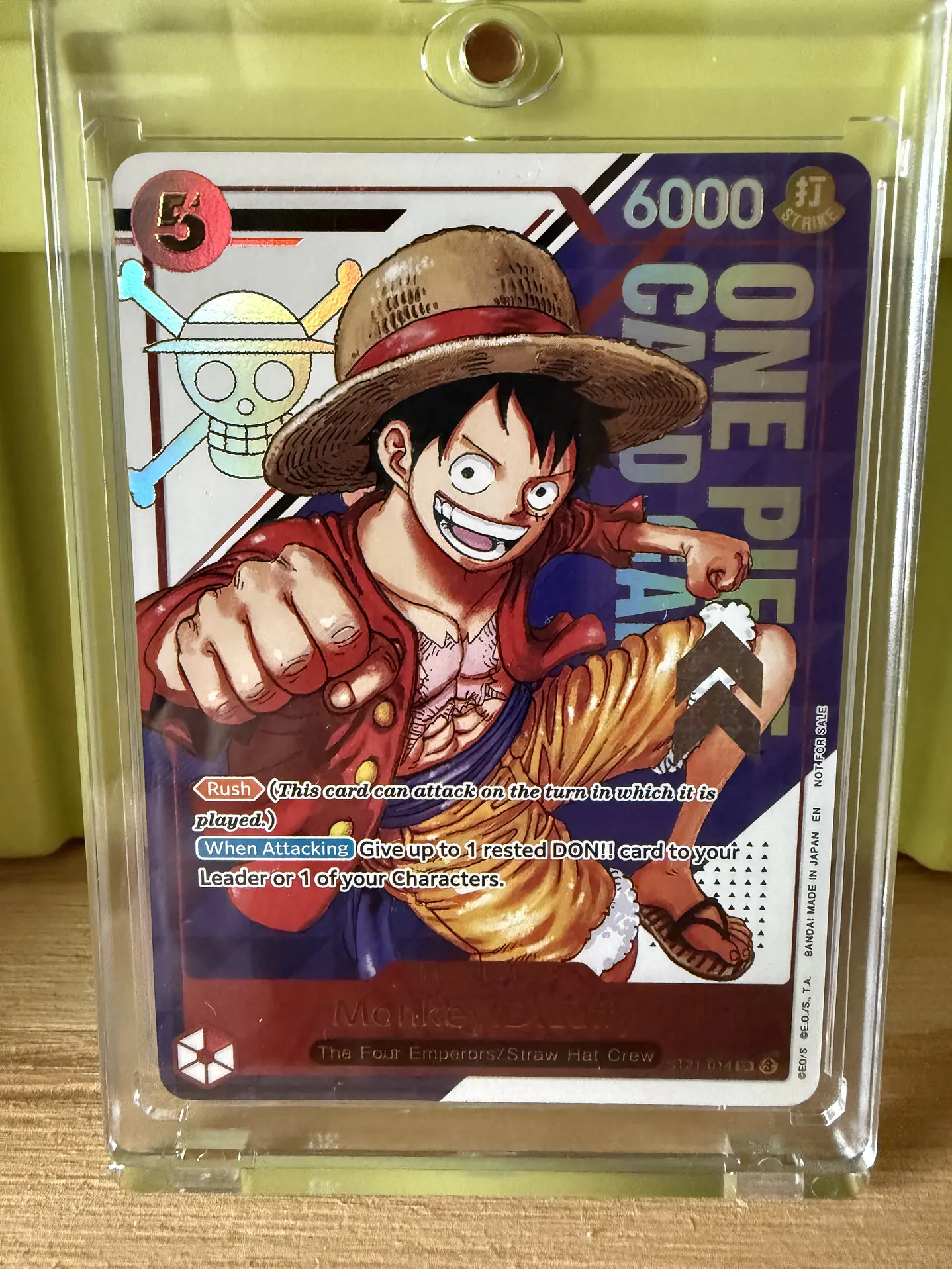 ST21-014 (Alternate Art) Monkey.D.Luffy 3
