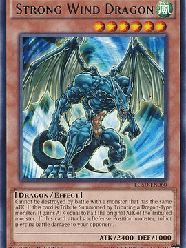 Strong Wind Dragon - LC5D-EN060 - Rare 1st Edition